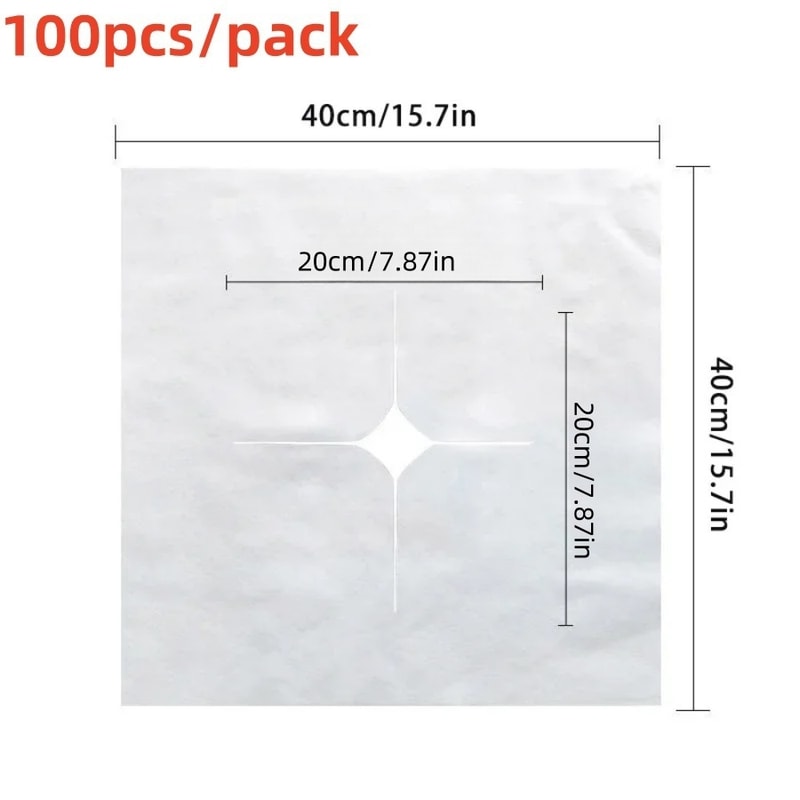 Lightweight Breathable Beauty Salon Face Towel with Hole for Face Lying Pillow Massage Bed Hole Cross