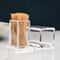 High-end Transparent Toothpick Holder, Creative Rectangular Storage Box, Thickened Design for Durability