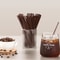 Individually Packaged Wooden Coffee Stirring Sticks, Disposable Three-Hole Straws for Hot Drinks, Cold Drinks, Juice