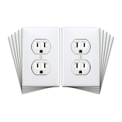 prank wall decals, joke socket outlet stickers, home office decor gadget