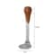 Wooden Handle Potato Masher, Stainless Steel Butter, Cheese Spatula, Fruit Masher, Kitchen Tools