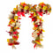 Autumn Decor, Artificial Maple Leaf Garland, Fake Fallen Leaves for Thanksgiving, Halloween, Wedding, Xmas, Festivals