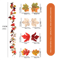 Autumn Decor, Artificial Maple Leaf Garland, Fake Fallen Leaves for Thanksgiving, Halloween, Wedding, Xmas, Festivals