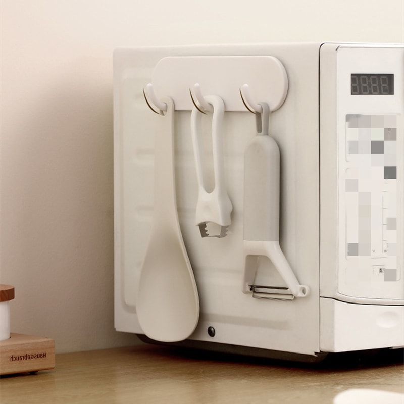 Magnetic Refrigerator Hook, Punch-Free Kitchen Side Hanger, Microwave Oven Iron Door Washing Machine Wall Hook