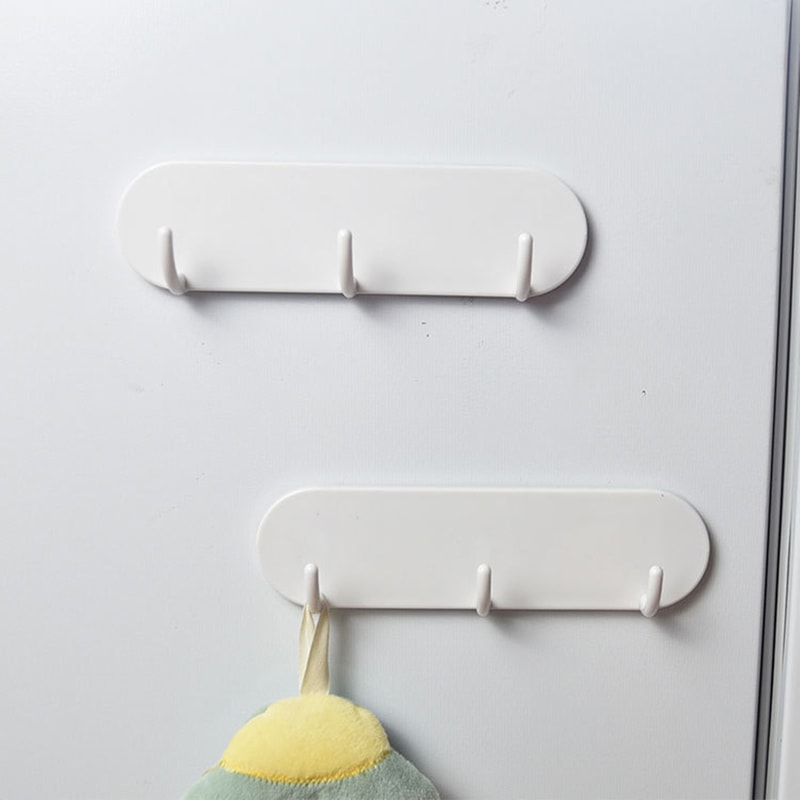 Magnetic Refrigerator Hook, Punch-Free Kitchen Side Hanger, Microwave Oven Iron Door Washing Machine Wall Hook