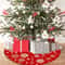 Creative Cute Christmas Tree Base Skirt, Christmas Carpet Decoration for Window and Mall, Atmosphere Holiday Skirt