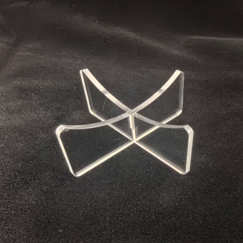 Ball Display Stand, Transparent Acrylic Stand for Basketball, Rugby, Football, Volleyball, and Other Balls