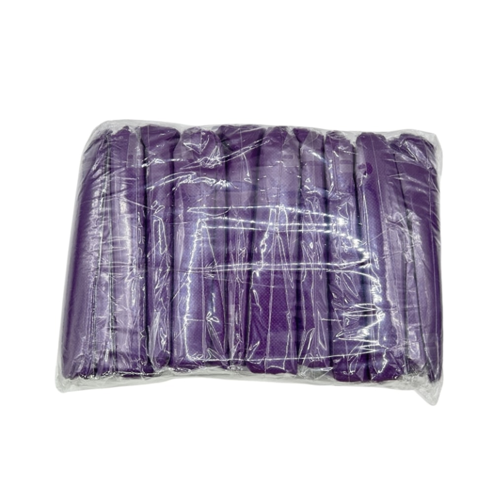 NonWoven Disposable Purple Salon Bath Dress Strapless Suitable For Spa Sauna Salon 6