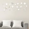 Self-Adhesive Acrylic Wall Decals, Mirror Star Wall Stickers for Office, Cafe, Restaurant, Shop Decor
