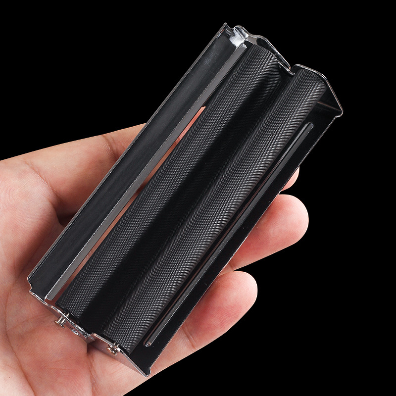 Manual Metal Portable Cigarette Roller for Effortless Rolling and Precise Results