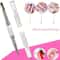 Stainless Steel Gel Brush for Builder, Rhinestone Handle Nail Brush, Nail Art & Color Mixing