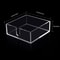 Transparent Square Acrylic Napkin Holder Tissue Box for Dining, Home, Restaurant Tabletop Storage Decor