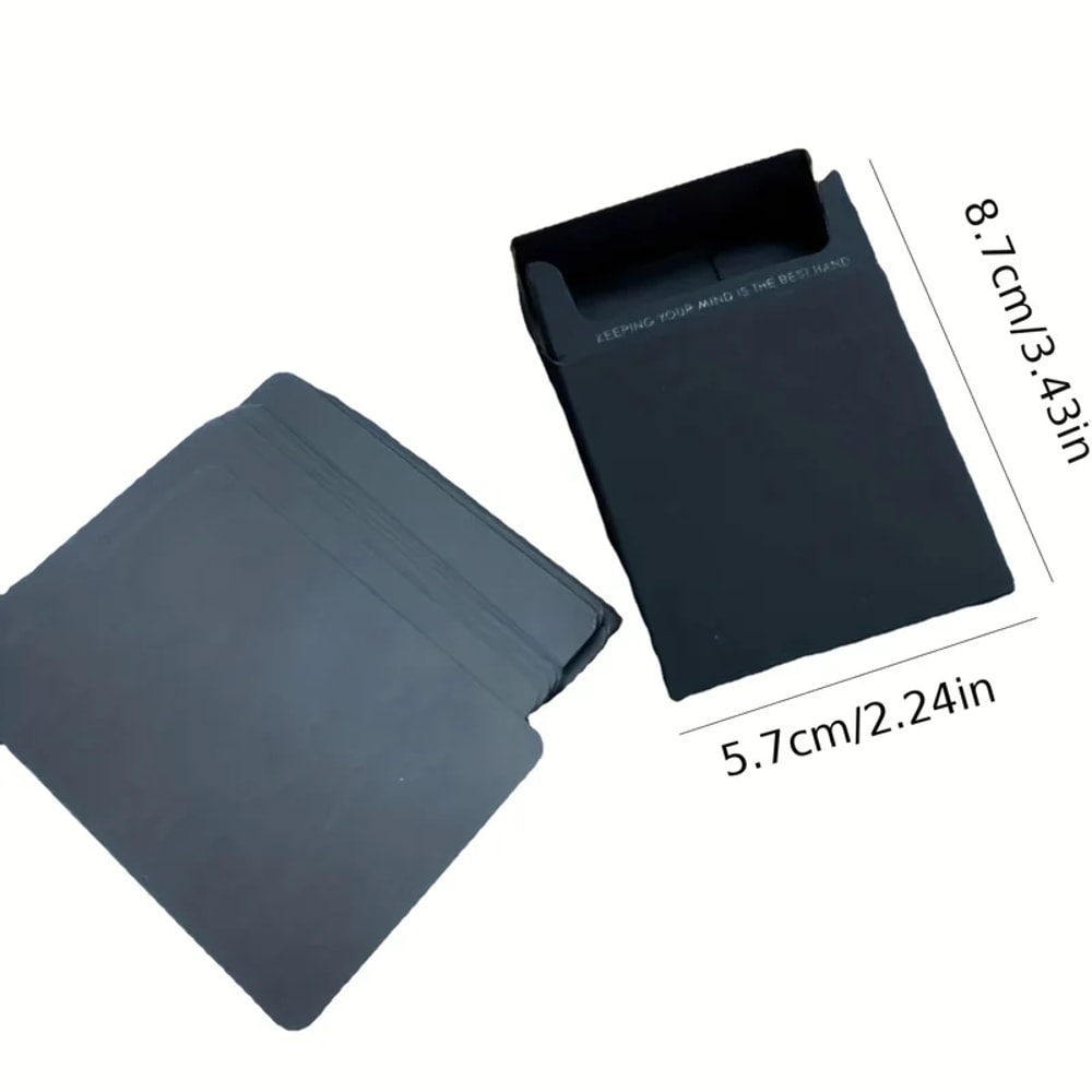 Minimalist Black Playing Cards, Wind Party Board Game for Holiday Fun