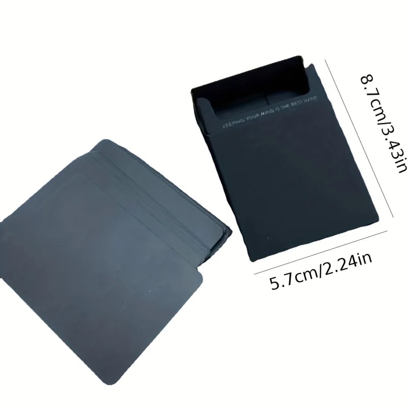 Minimalist Black Playing Cards, Wind Party Board Game for Holiday Fun