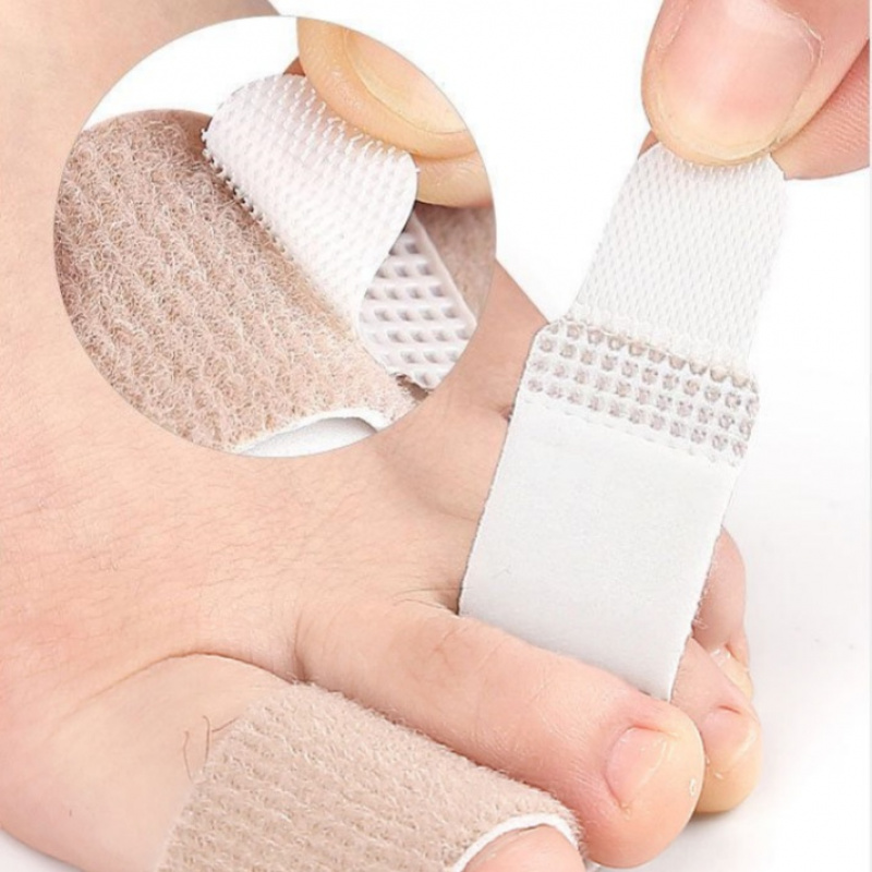 Elastic Band Hallux Valgus Corrector for Day and Night Use, Middle Toe Separator for Men and Women