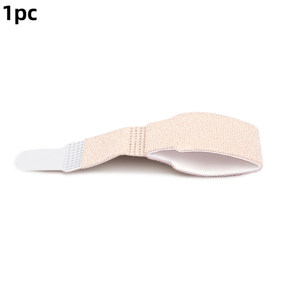 Elastic Band Hallux Valgus Corrector for Day and Night Use, Middle Toe Separator for Men and Women