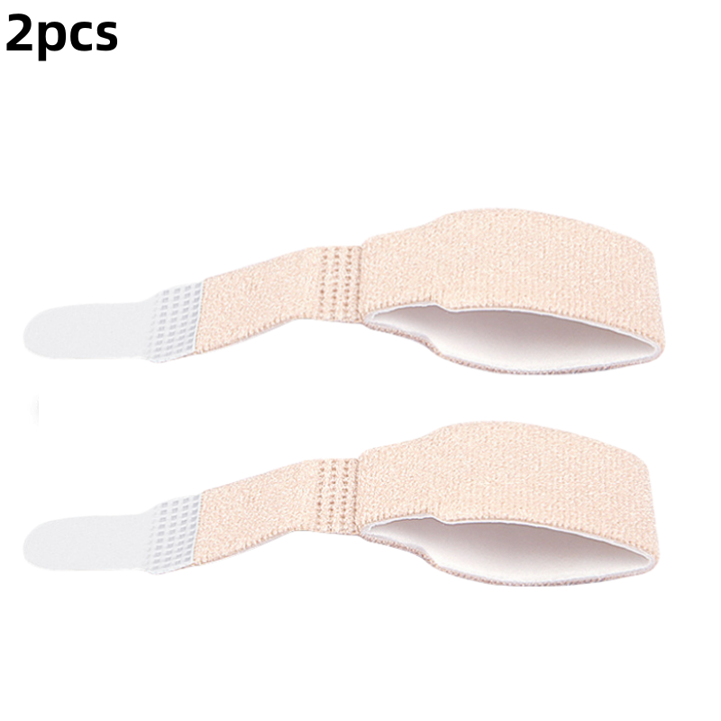 Elastic Band Hallux Valgus Corrector for Day and Night Use, Middle Toe Separator for Men and Women