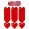 Heart Hole Tag, Valentine's Day Love Tag, Anniversary Gift Bag, Packaging Decoration