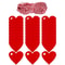 Heart Hole Tag, Valentine's Day Love Tag, Anniversary Gift Bag, Packaging Decoration