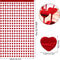 Heart Hanging Curtain for Valentine's Day, Engagement Wedding Anniversary Party, Window Door Curtain Decoration