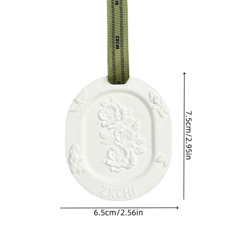 Gypsum Tablets Indoor Aromatherapy, Diffuser Stone Solid Aromatherapy Pendant for Car