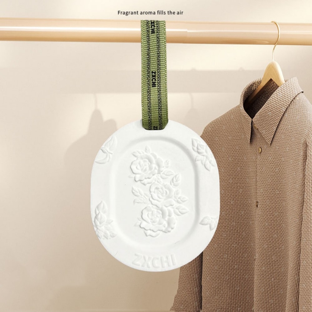 Gypsum Tablets Indoor Aromatherapy, Diffuser Stone Solid Aromatherapy Pendant for Car