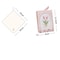 Flower Embroidered Face Towel, Tulip Hand Towel, Party Gift Souvenir Towel