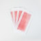 Portable Hair Removal Wax Paper, Disposable Beeswax Depilatory Paper for Facial Lip, Eyebrow, and Beard
