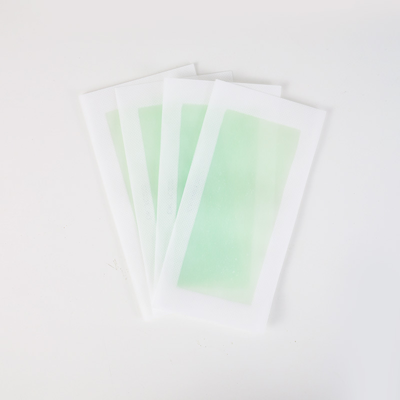 Portable Hair Removal Wax Paper, Disposable Beeswax Depilatory Paper for Facial Lip, Eyebrow, and Beard