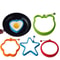 1pcSilicone Egg Mold Star Heart Flower Bear Round Egg Pan Pancake Muffin Mold Cake Baking Tool 0