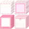 Self-Adhesive Pink Bow Sticky Notes, Tear-Off Memo Pad, School Office Reward Gift