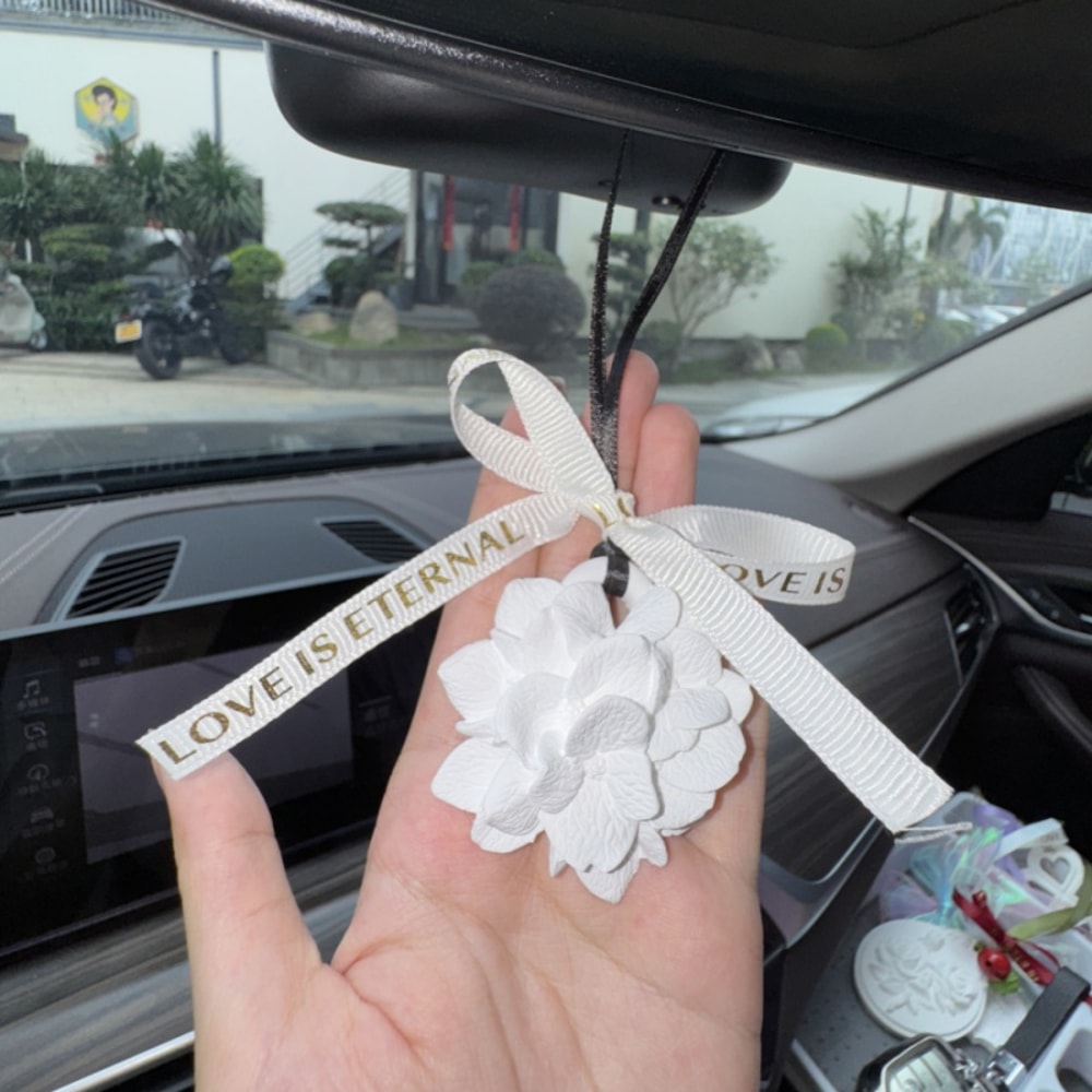 Bathroom Bedroom Wardrobe Hydrangea Aroma Hanging Decoration Aroma Plaster Pendant Diffuser Stone H 1