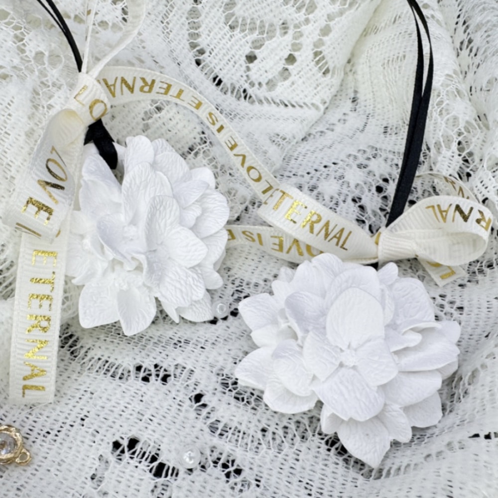 Bathroom Bedroom Wardrobe Hydrangea Aroma Hanging Decoration Aroma Plaster Pendant Diffuser Stone H 3