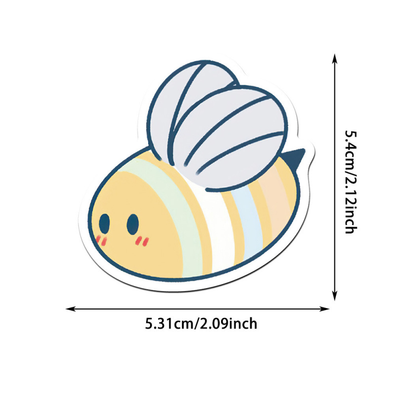 DIY Graffiti Sticker Decoration, Cartoon Pink Inspirational Statement for Journal, Luggage, Guitar