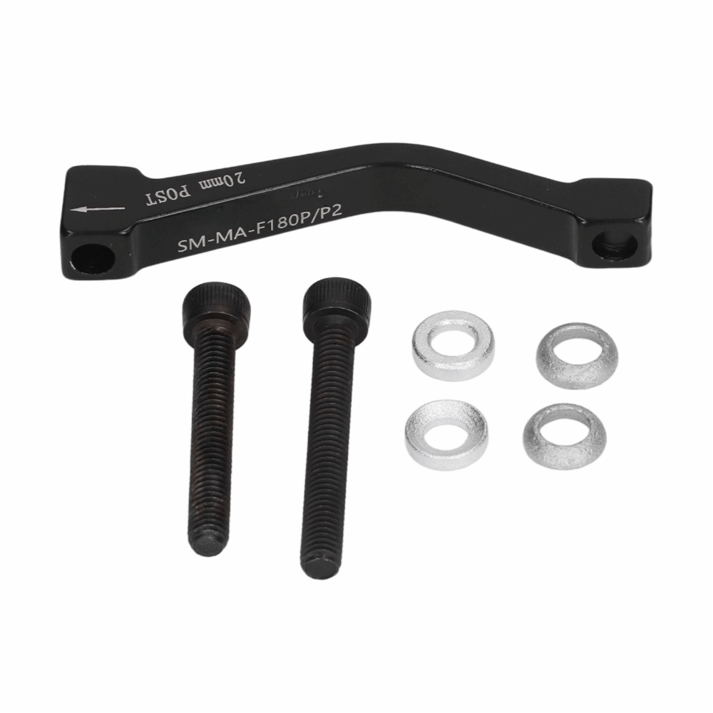 Post Mount Bike Front Disc Adapter, Aluminium Alloy Disc Brake Adapter