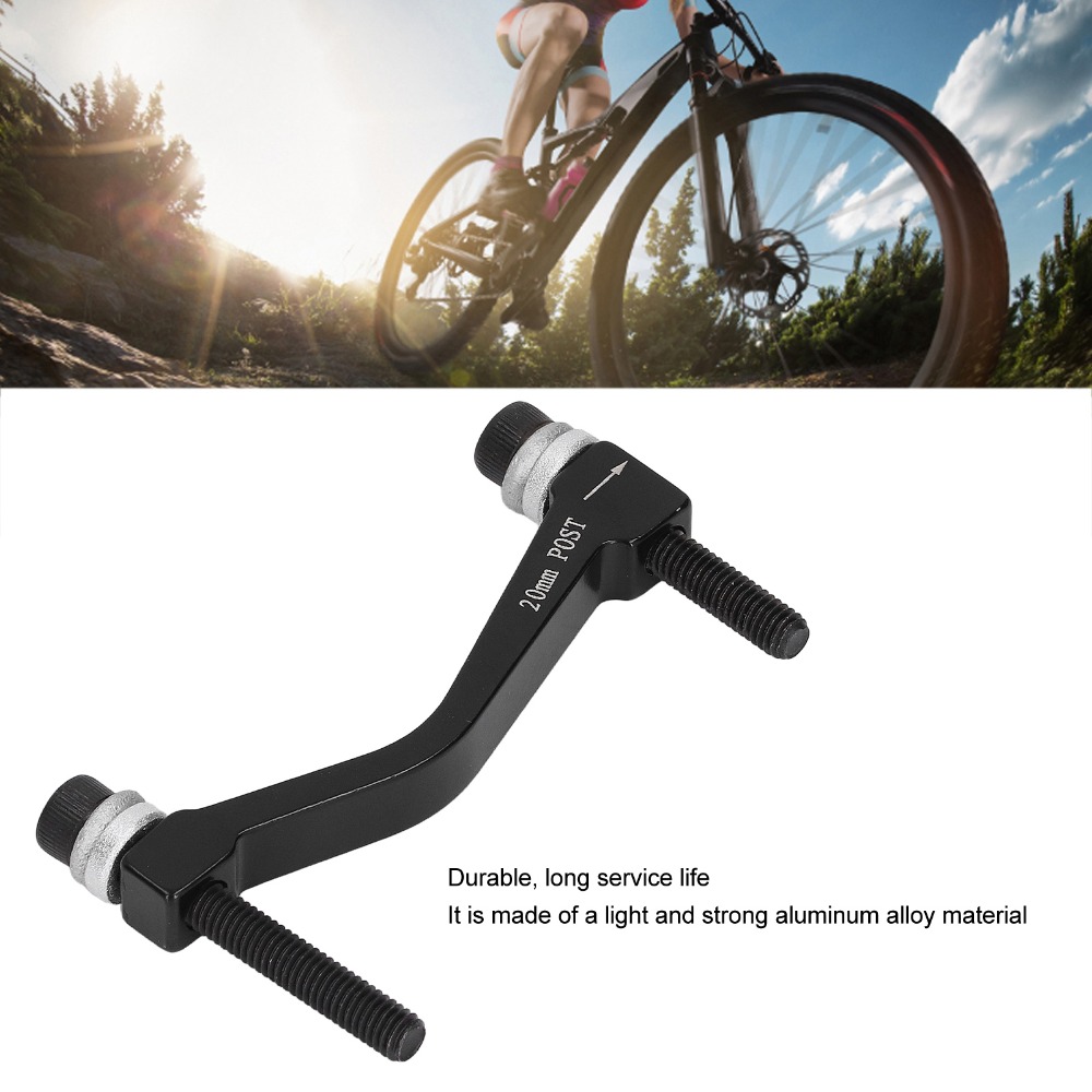 Post Mount Bike Front Disc Adapter, Aluminium Alloy Disc Brake Adapter