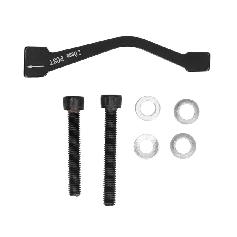 Post Mount Bike Front Disc Adapter, Aluminium Alloy Disc Brake Adapter