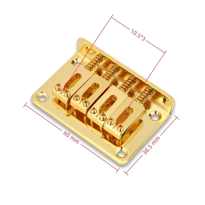 Replacement Bridge Parts with Tool Set, String Tailpiece