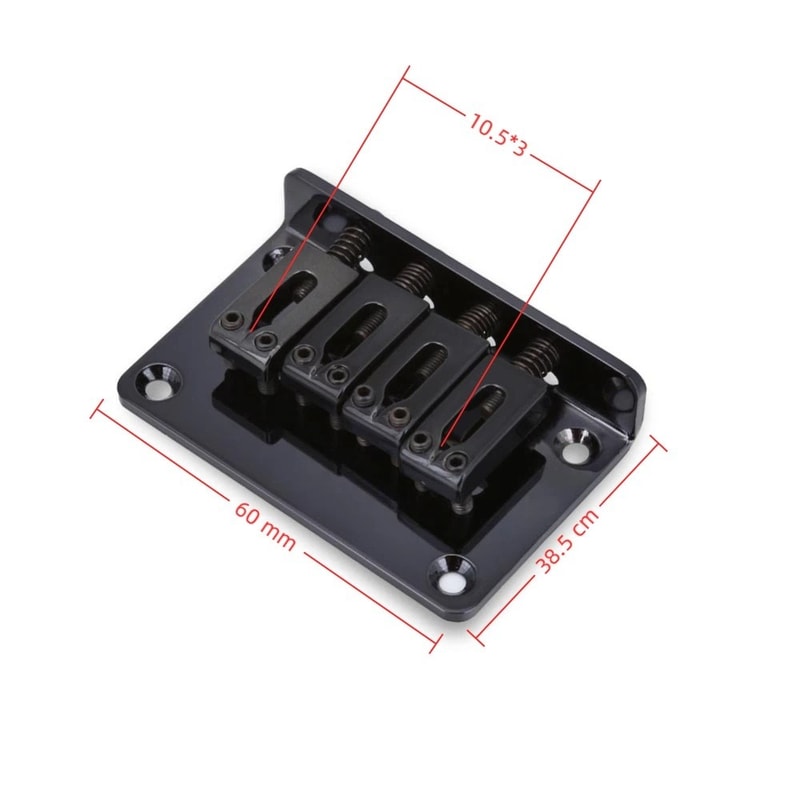 Replacement Bridge Parts with Tool Set, String Tailpiece