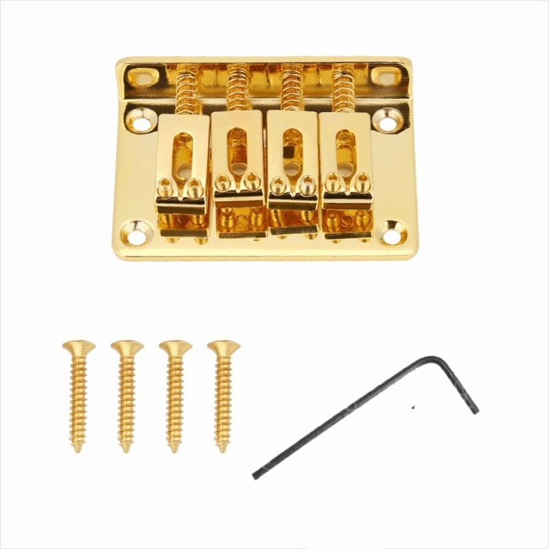 Replacement Bridge Parts with Tool Set, String Tailpiece