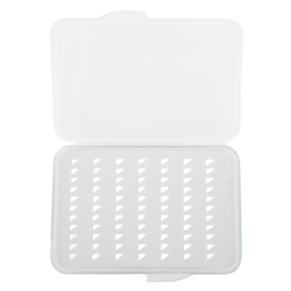 Large Capacity Fly Lures Box, Waterproof Design Fly Fishing Box with Transparent Lid