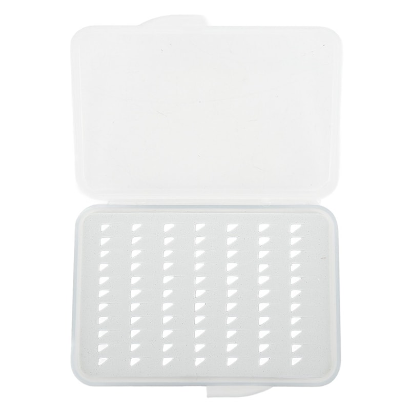 Large Capacity Fly Lures Box, Waterproof Design Fly Fishing Box with Transparent Lid