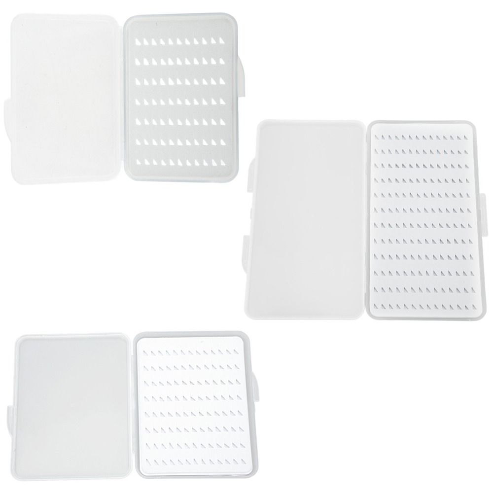Large Capacity Fly Lures Box, Waterproof Design Fly Fishing Box with Transparent Lid