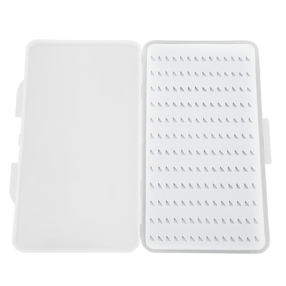 Large Capacity Fly Lures Box, Waterproof Design Fly Fishing Box with Transparent Lid