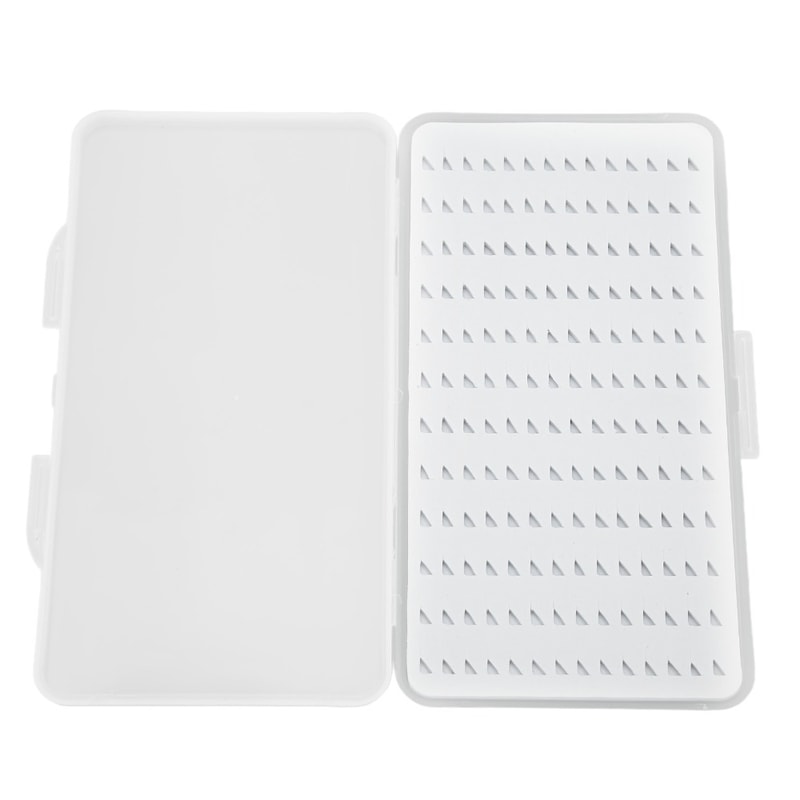 Large Capacity Fly Lures Box, Waterproof Design Fly Fishing Box with Transparent Lid