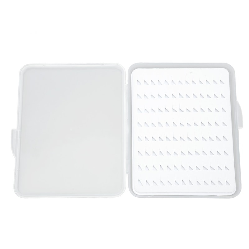 Large Capacity Fly Lures Box, Waterproof Design Fly Fishing Box with Transparent Lid