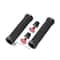 Ergonomic Handlebar Grip, Non-Slip Bicycle Grip Rubber, Aluminum Alloy Lock-On Bike Handlebar Cover