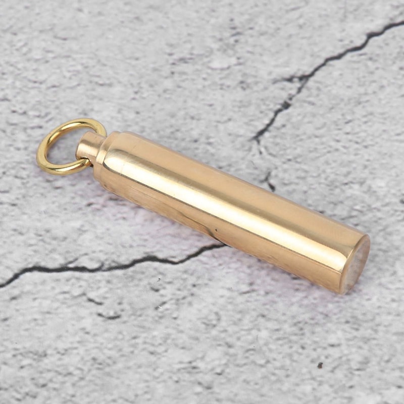 EDC Container, With Rings Waterproof Container for Hiking Activities