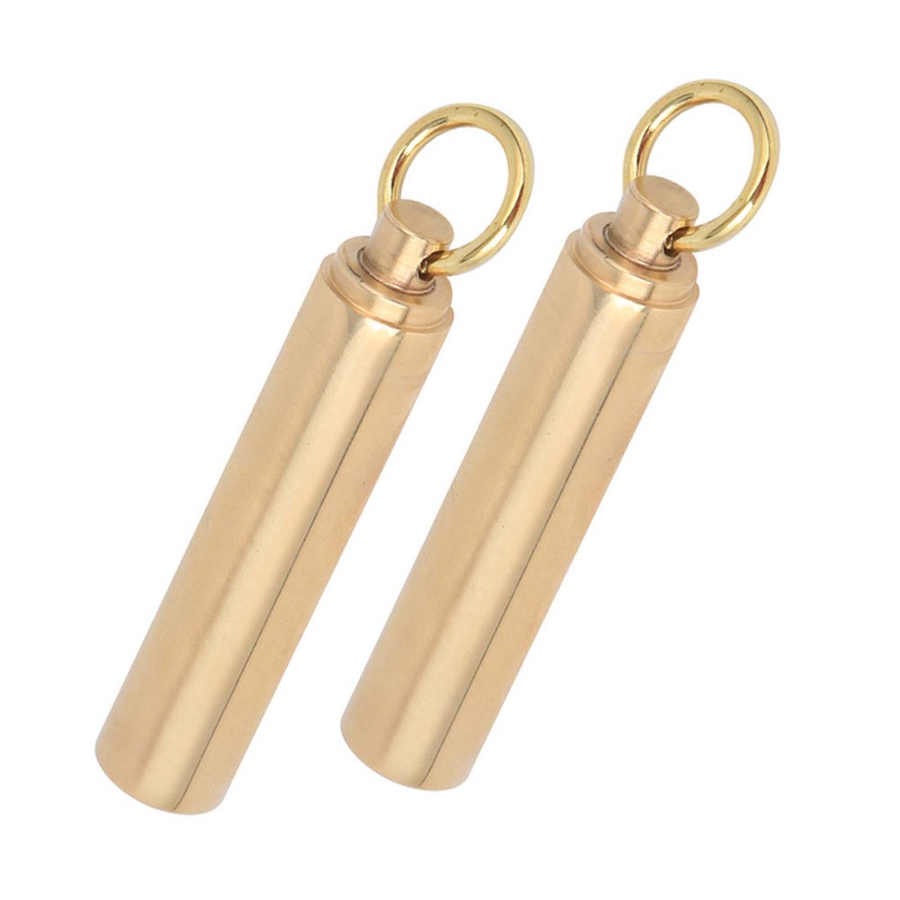 EDC Container, With Rings Waterproof Container for Hiking Activities