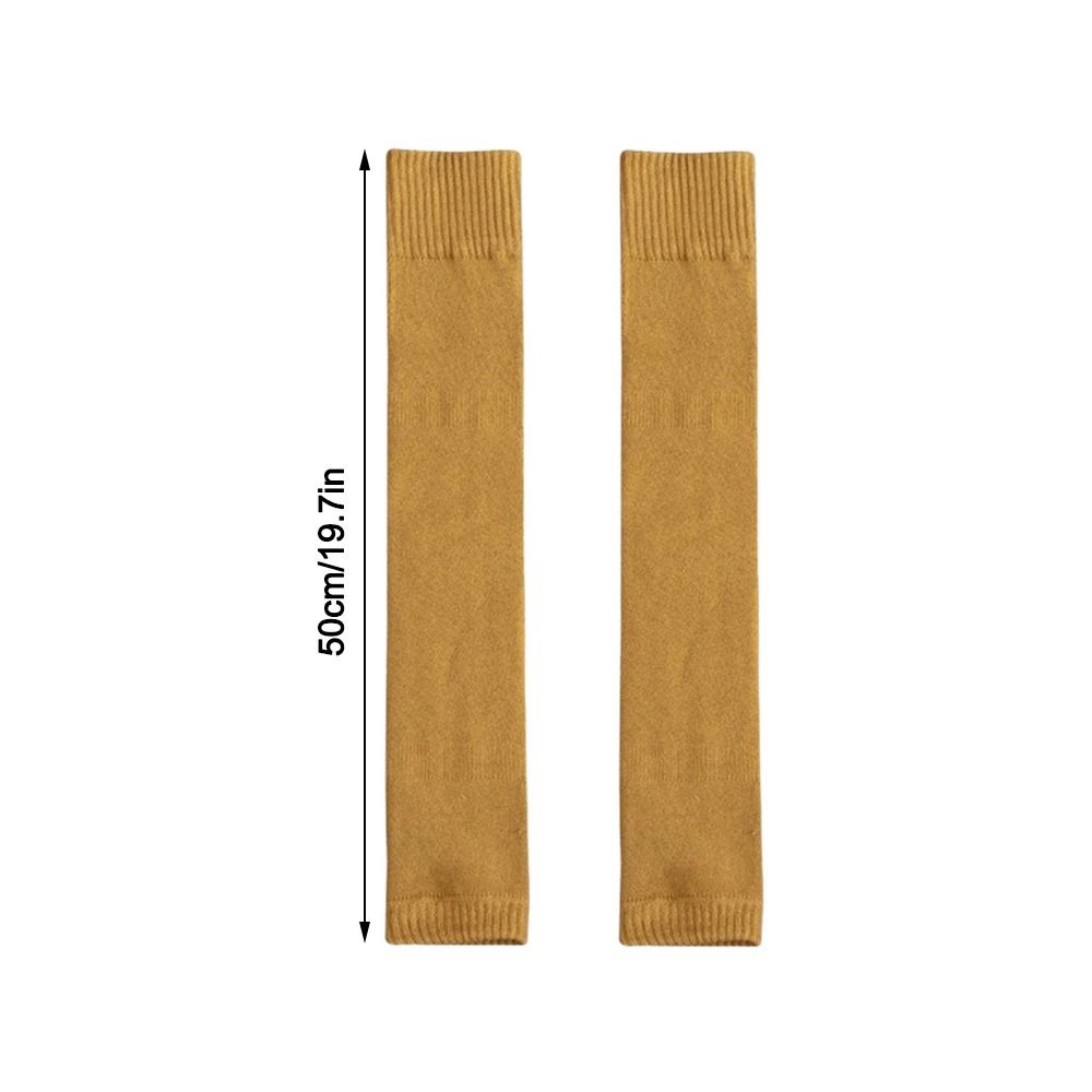 Elastic Knee-High Stockings, Windproof Coldproof Leg Sleeves for Winter Cycling